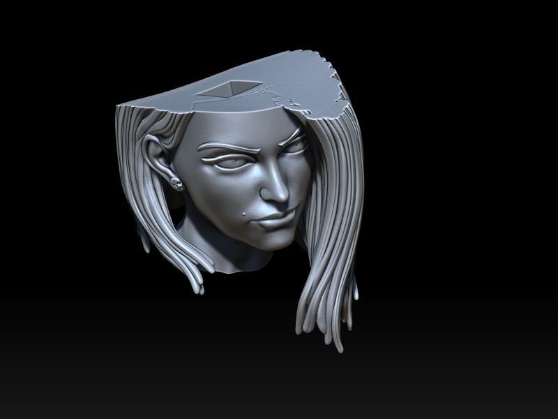 Sexy Ashe  3D print model_11
