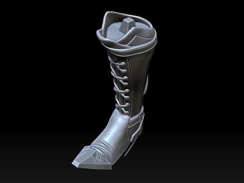 Sexy Ashe  3D print model_13