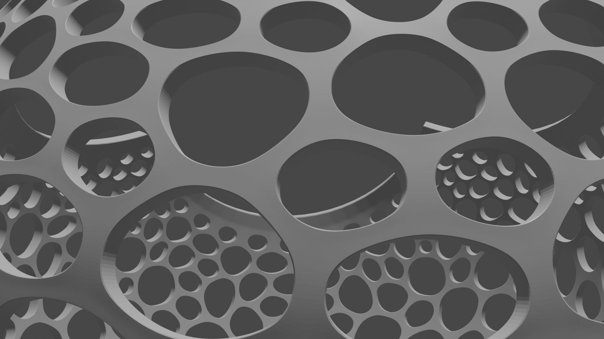 Stereographic Voronoi Sphere 3D print model_6