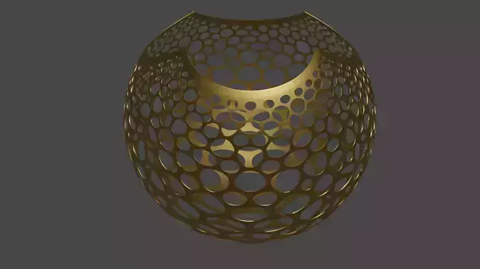 Stereographic Voronoi Sphere