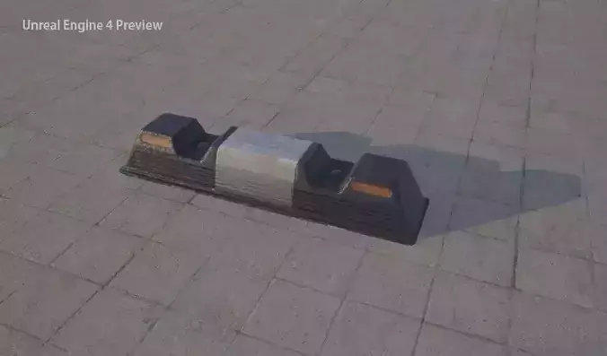 car parking stop bumper
