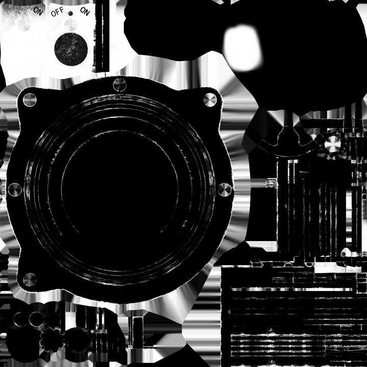 US ARTIFICIAL HORIZON GAUGE Low-poly 3D model_7