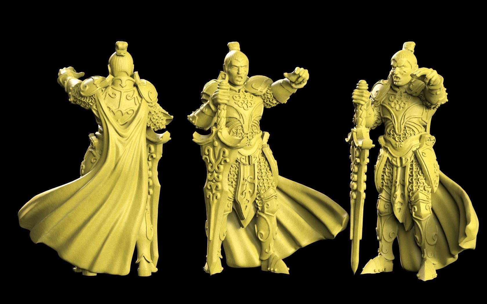Paladin Hero 3D print model_3