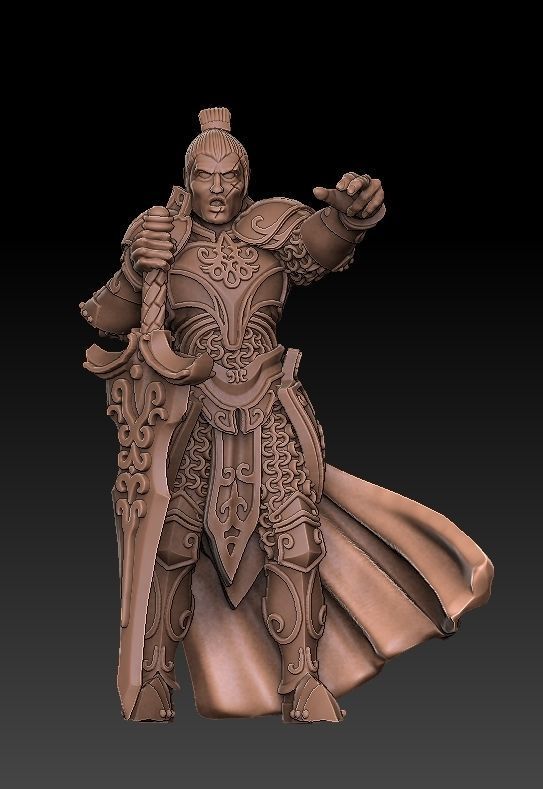 Paladin Hero 3D print model_1