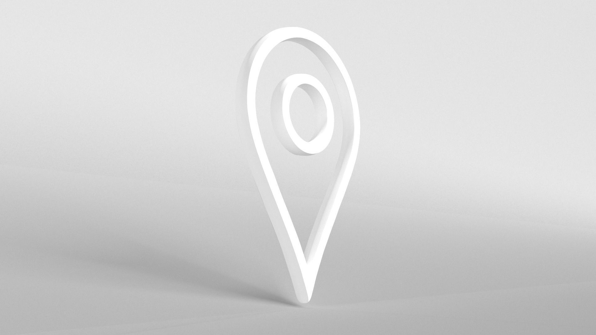 Map Tag v1 002 Low-poly 3D model_3