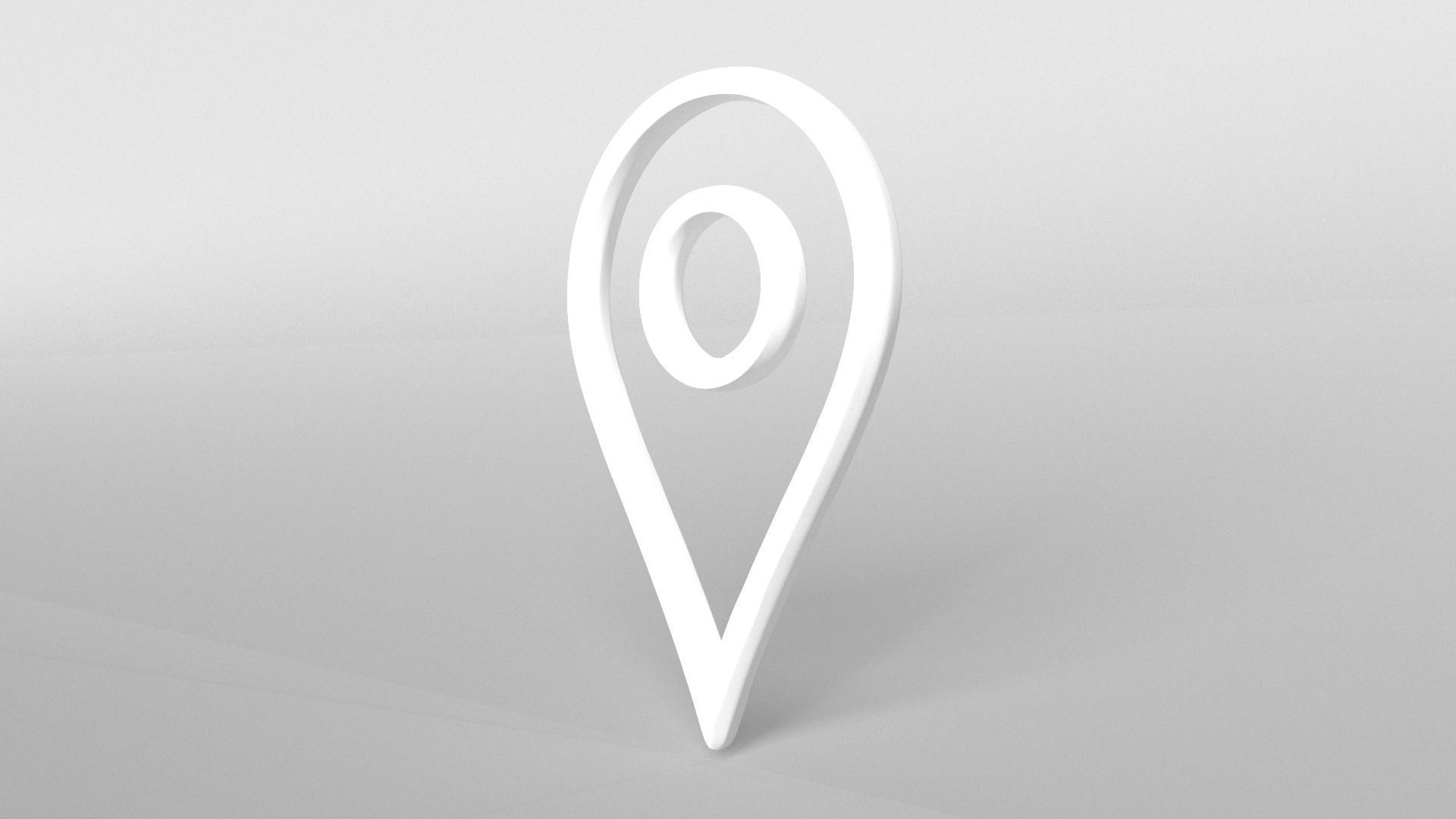 Map Tag v1 002 Low-poly 3D model_2