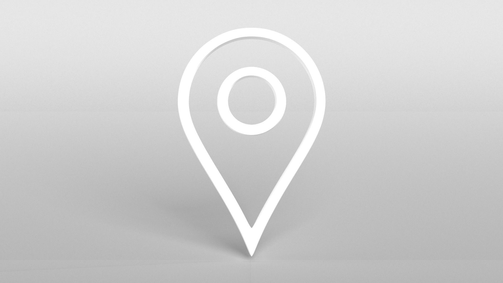 Map Tag v1 002 Low-poly 3D model_1