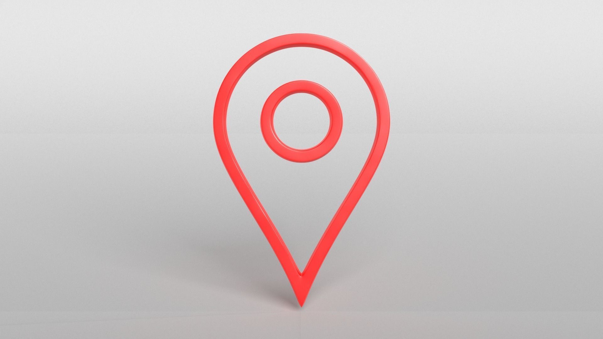 Map Tag v1 003 Low-poly 3D model_1