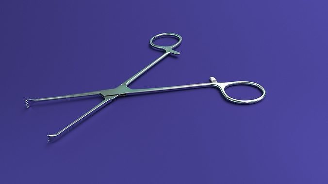 Allis Forceps  3D model