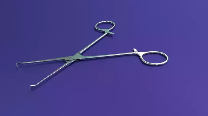 Allis Forceps  3D model