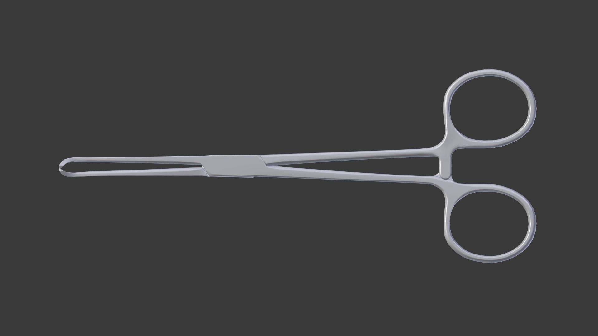 Allis Forceps  3D model_9