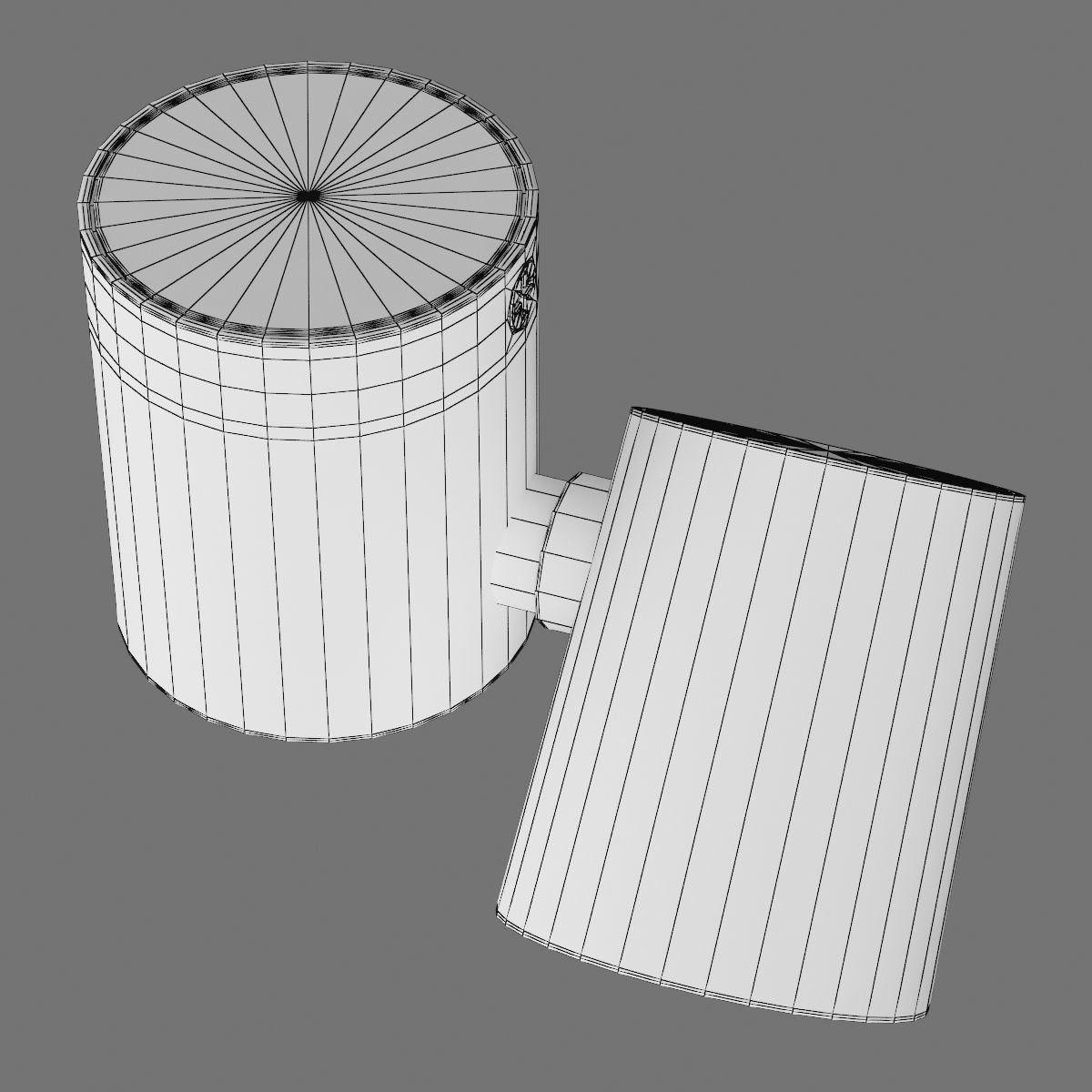 0511xx Punto Lightstar Spotlight 3D model_8