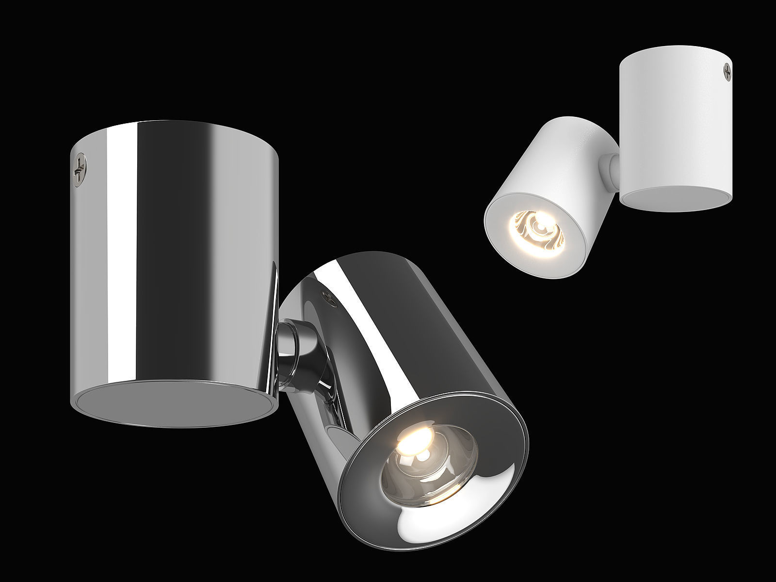 0511xx Punto Lightstar Spotlight 3D model_1