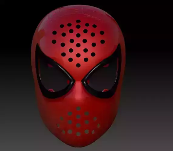 SPIDER-MAN MK 1 FACESHELL  LENSES 3D FILE