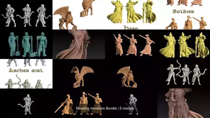 Paladins miniature Bundle
