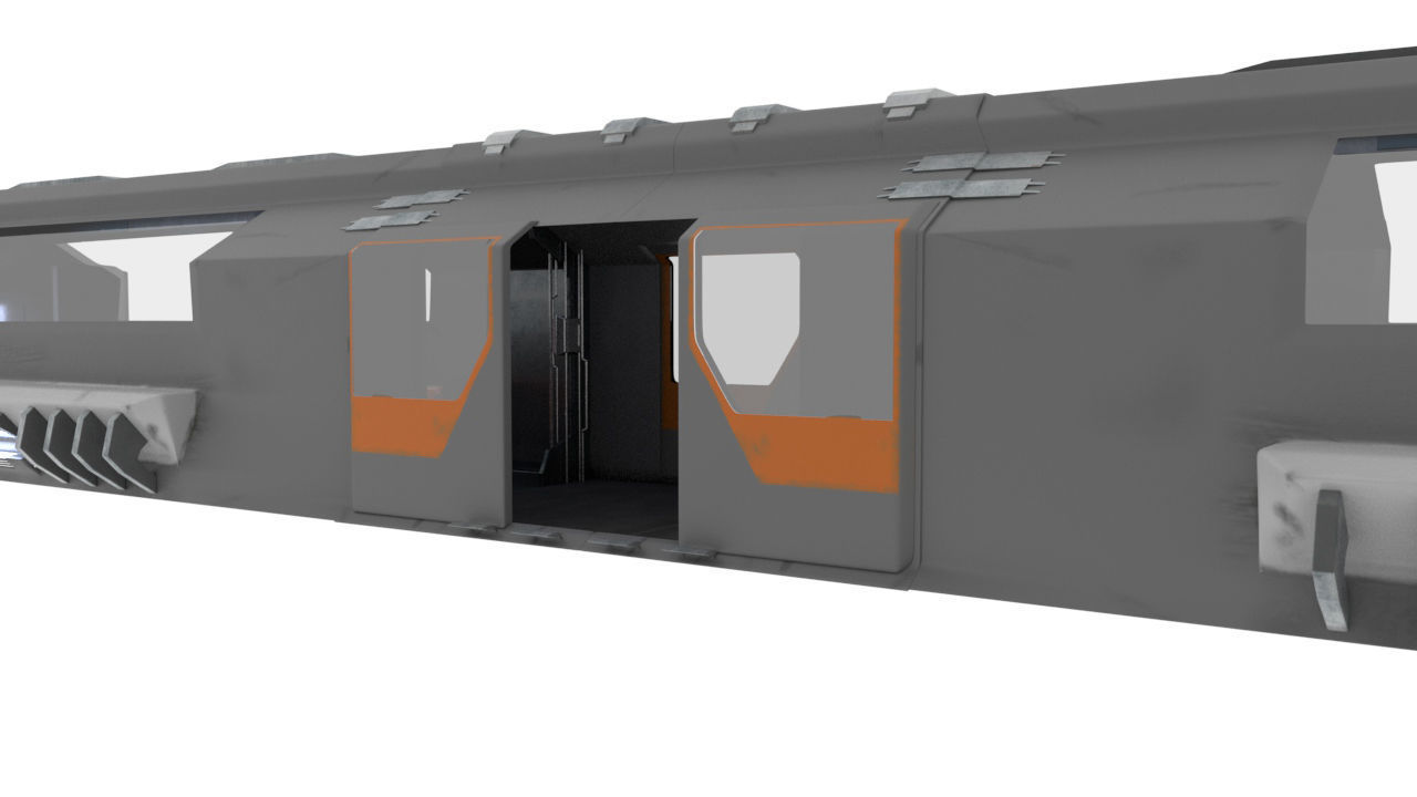 Train Star citizen 3D model_4