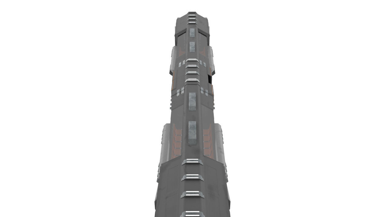 Train Star citizen 3D model_5