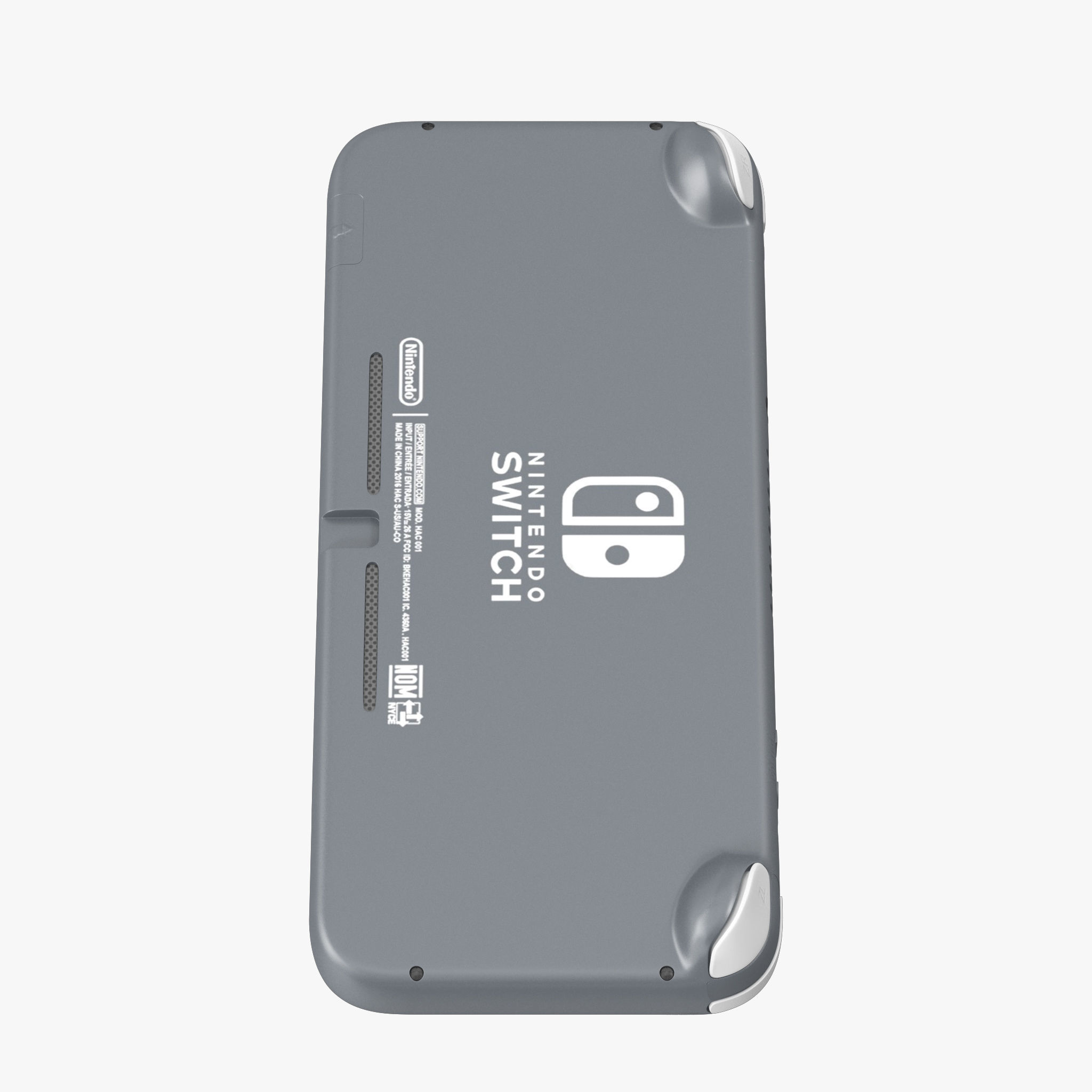 Nintendo Switch Lite - Gray 3D model_18