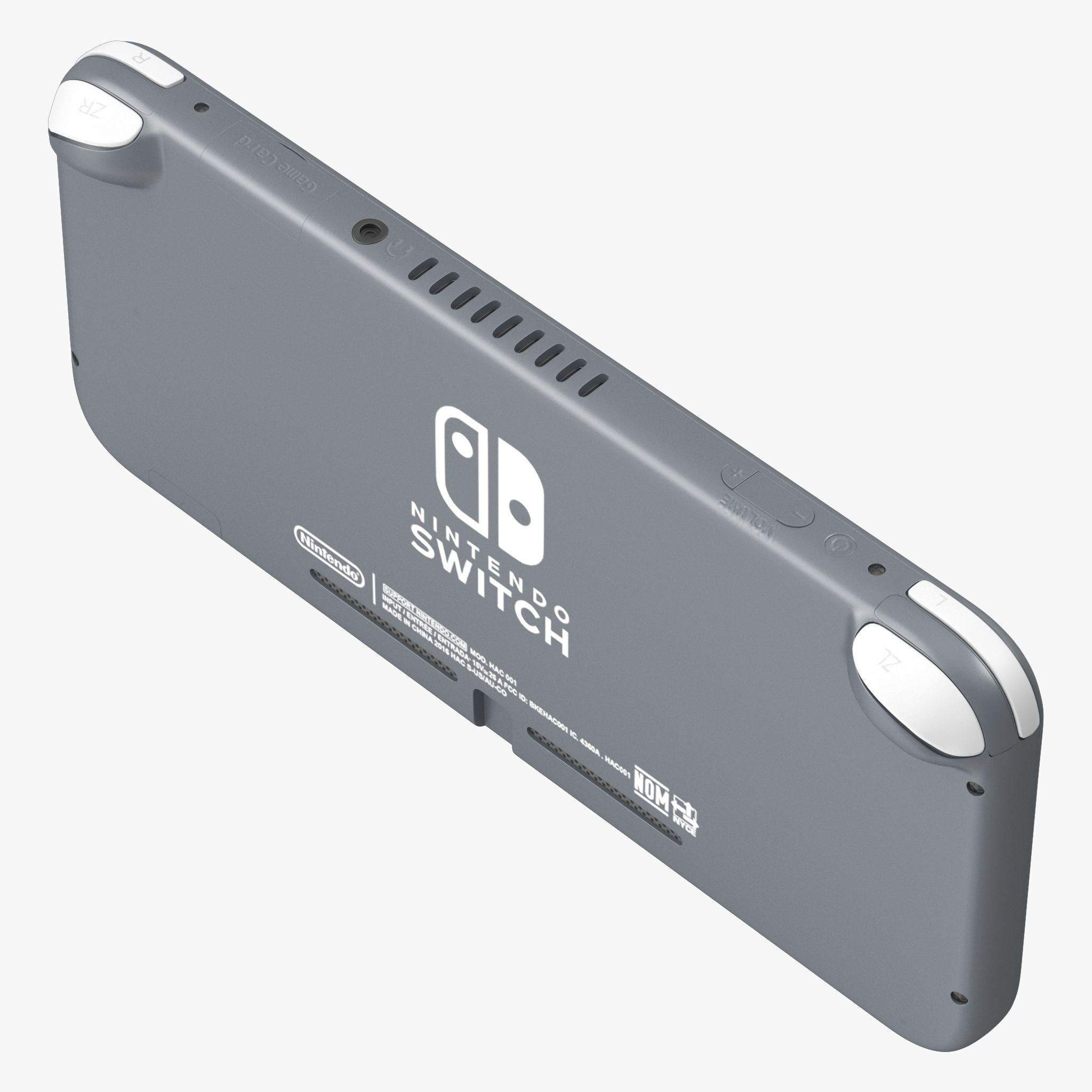 Nintendo Switch Lite - Gray 3D model_22
