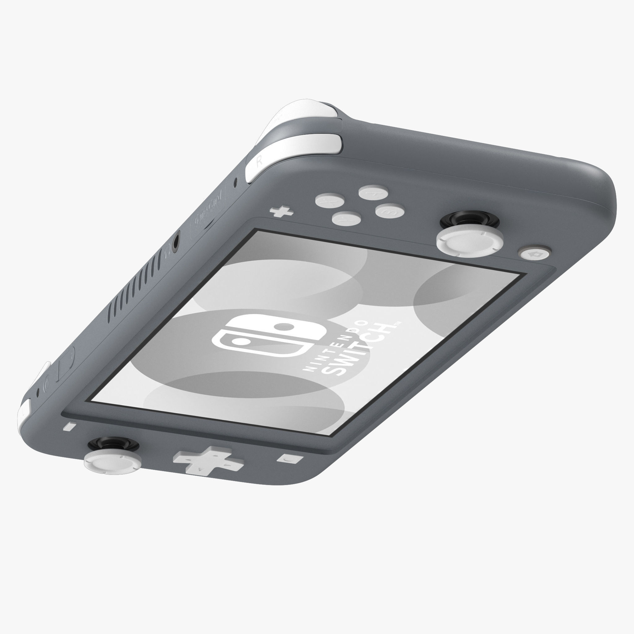 Nintendo Switch Lite - Gray 3D model_21