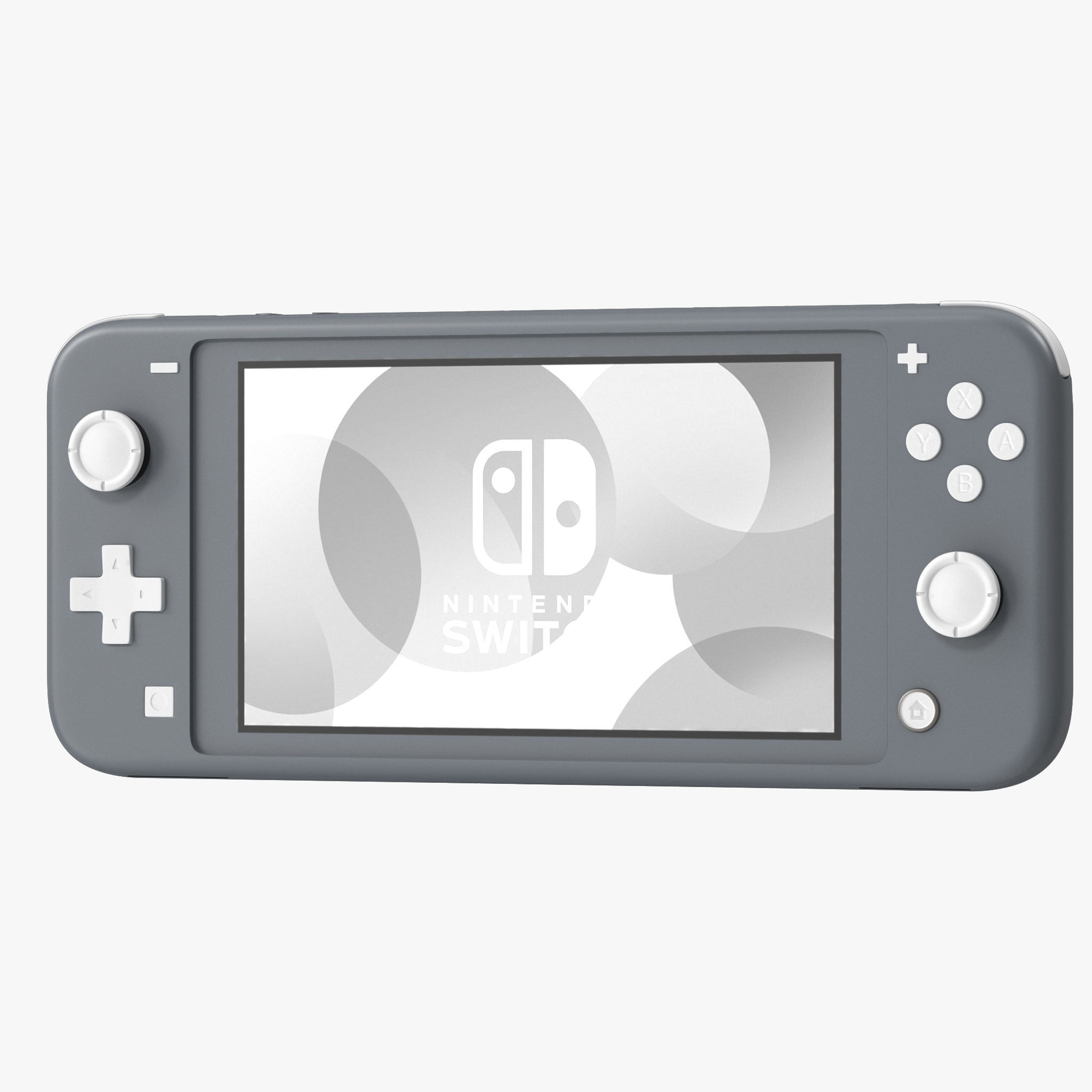 Nintendo Switch Lite - Gray 3D model_6