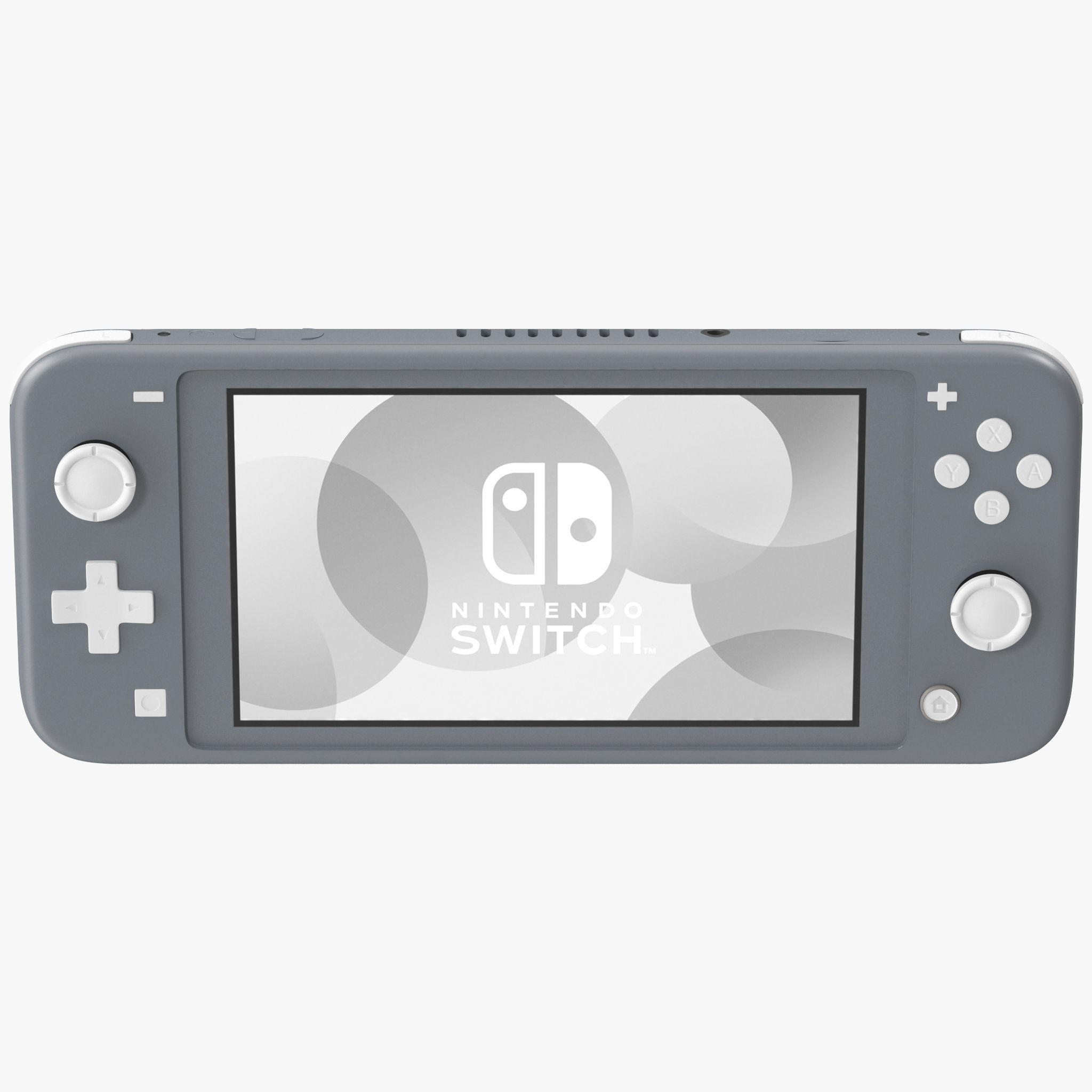 Nintendo Switch Lite - Gray 3D model_2