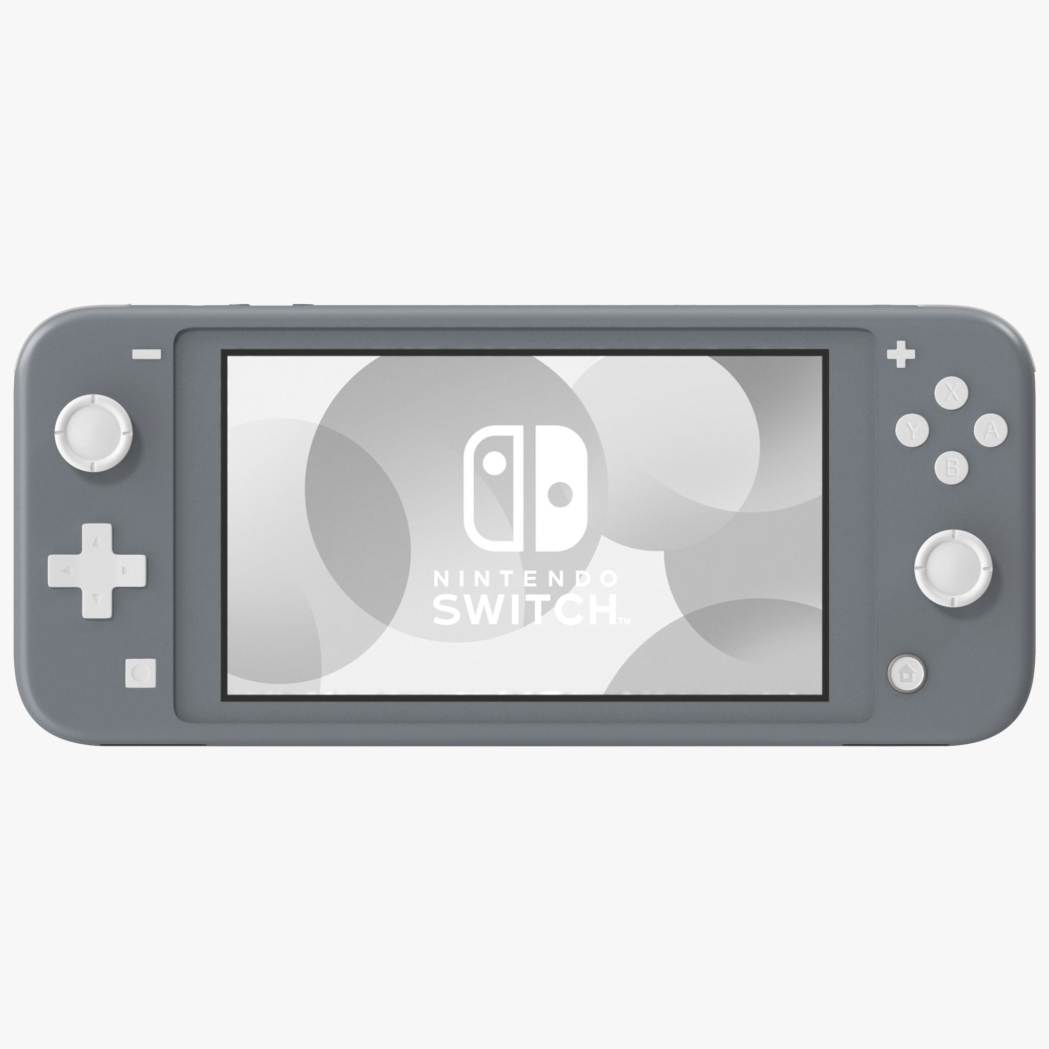 Nintendo Switch Lite - Gray 3D model_4