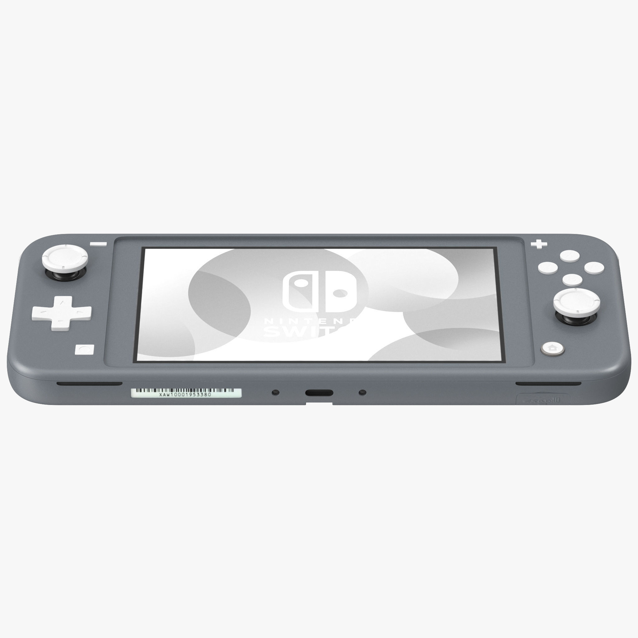 Nintendo Switch Lite - Gray 3D model_12