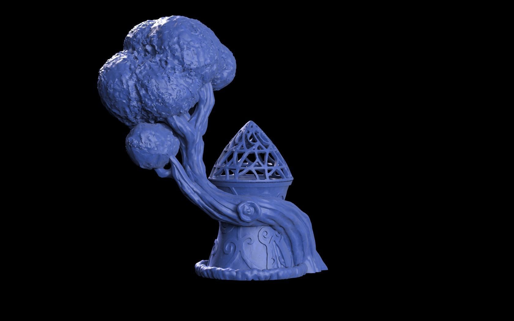 Tree House 3D print model_1