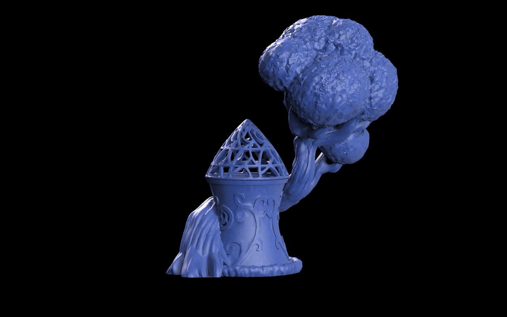 Tree House 3D print model_2