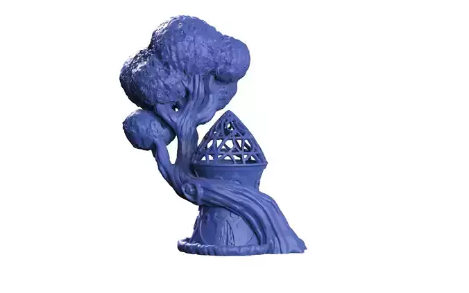 Tree House 3D print model