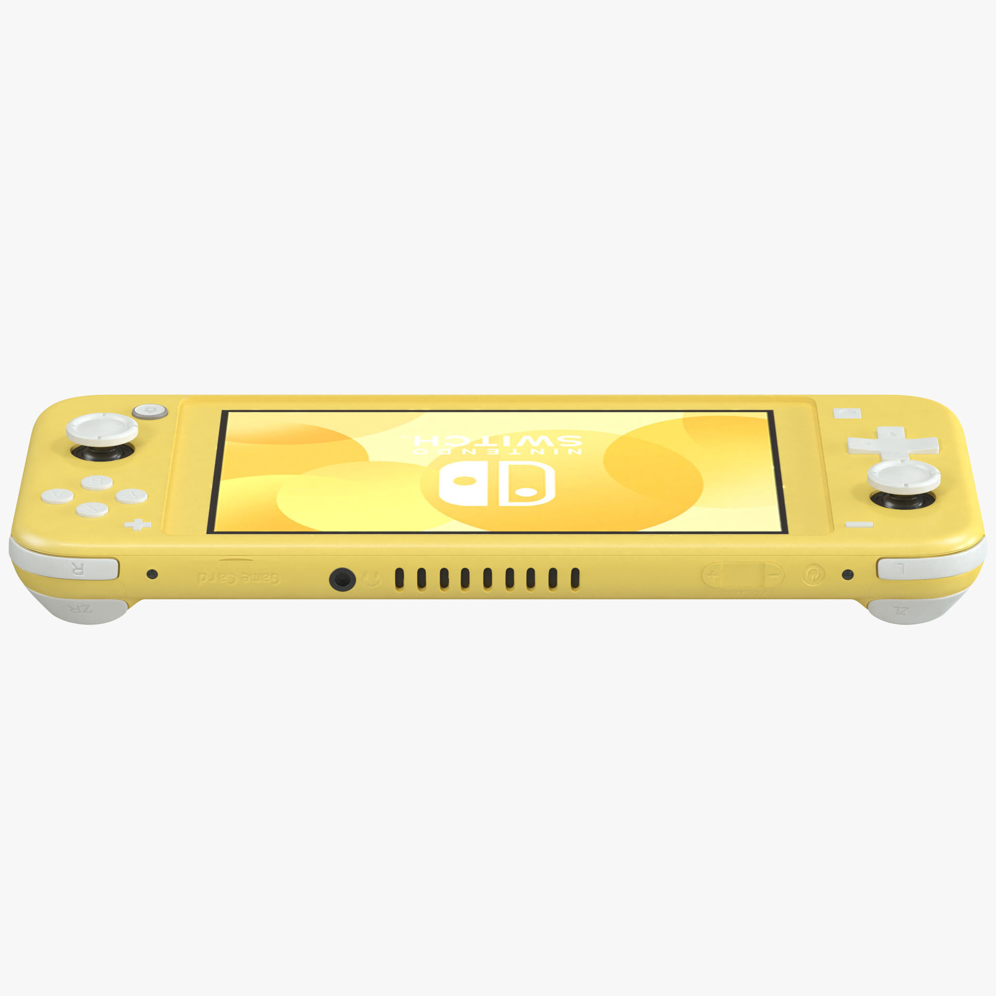 Nintendo Switch Lite - Yellow 3D model | CGTrader