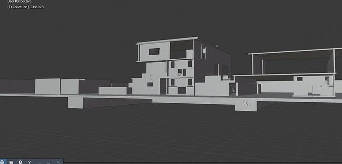 3d apartment model building Free 3D model