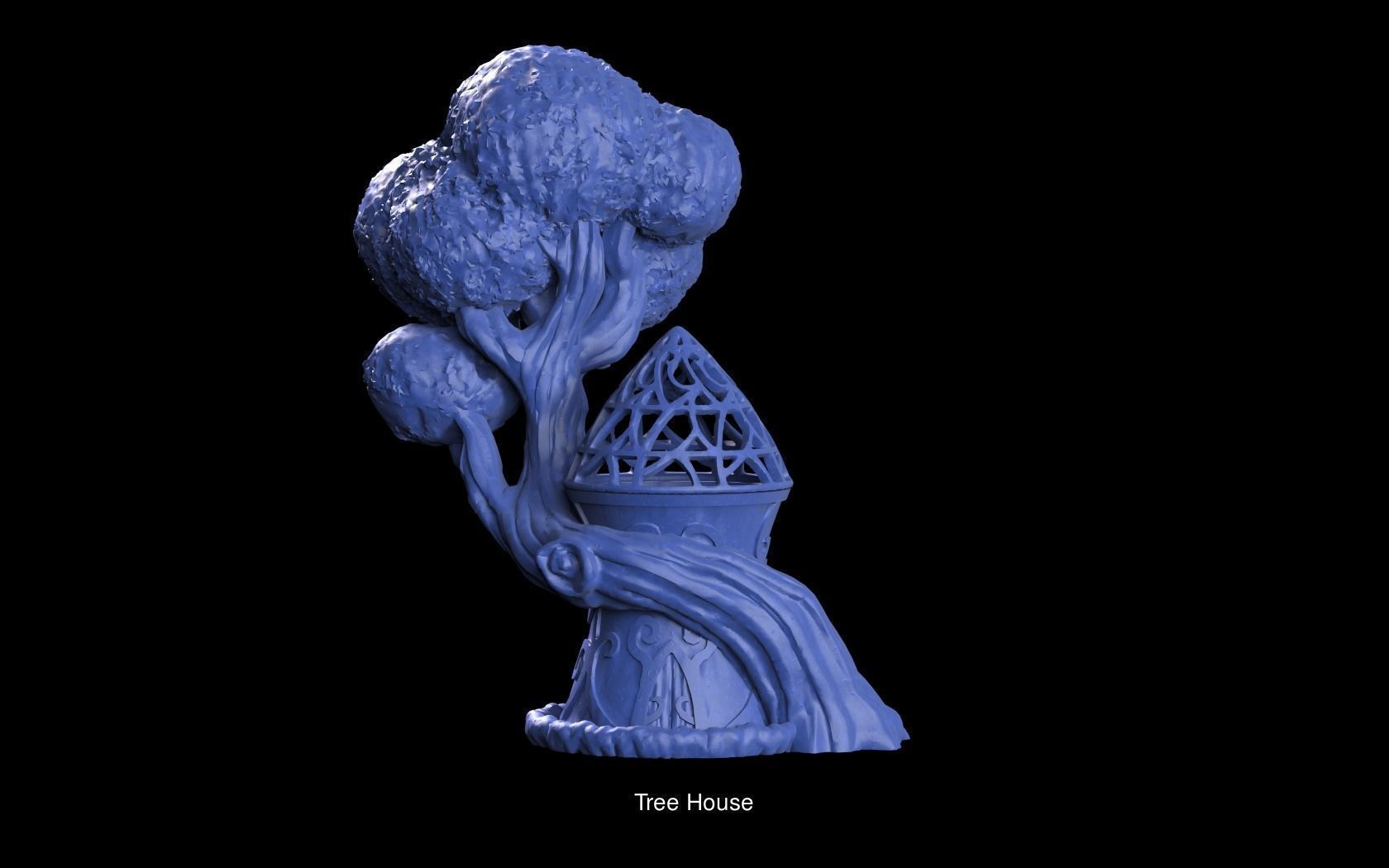 Wood elf Bundle 3D Model Collection_8