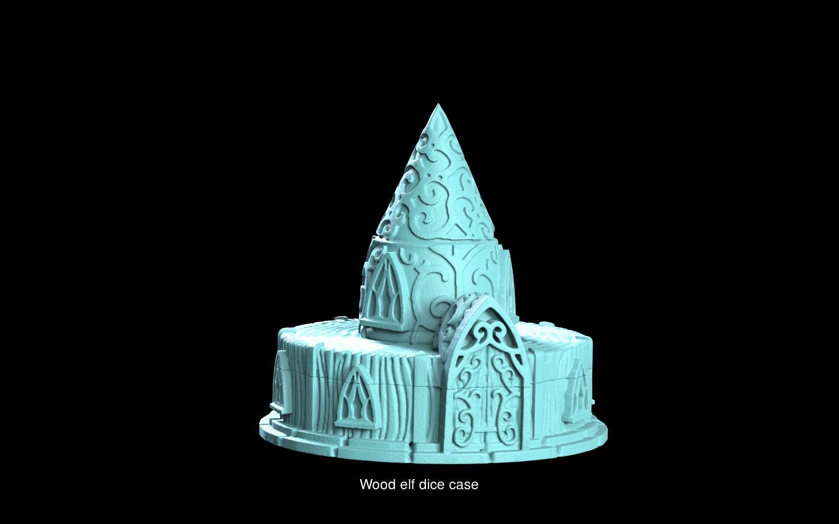 Wood elf Bundle 3D Model Collection_10