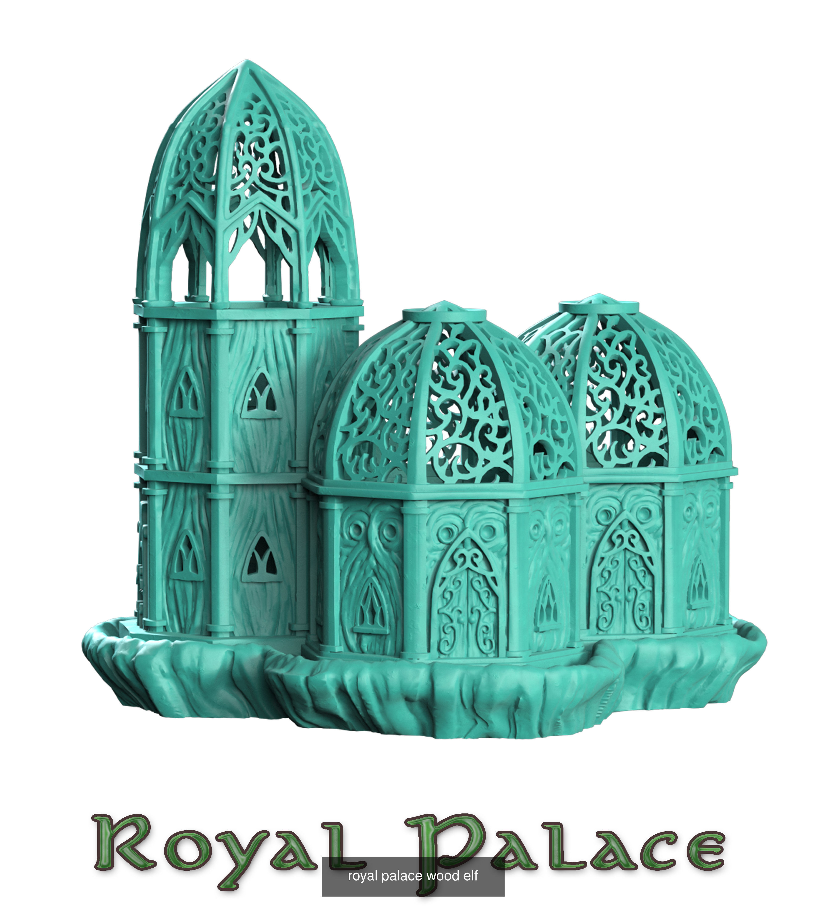 Wood elf Bundle 3D Model Collection_7