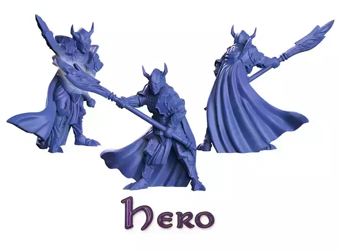 Hero of chaos 3D print model