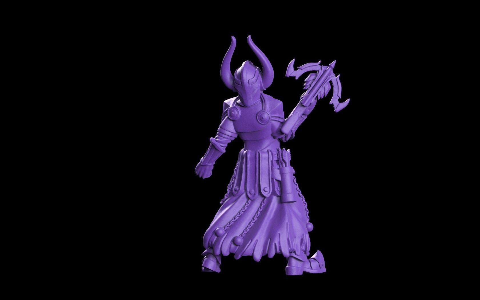 shooters chaos army 3D print model_3