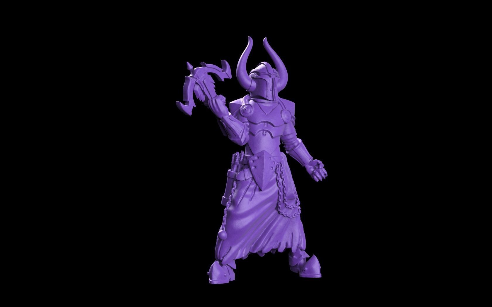 shooters chaos army 3D print model_1