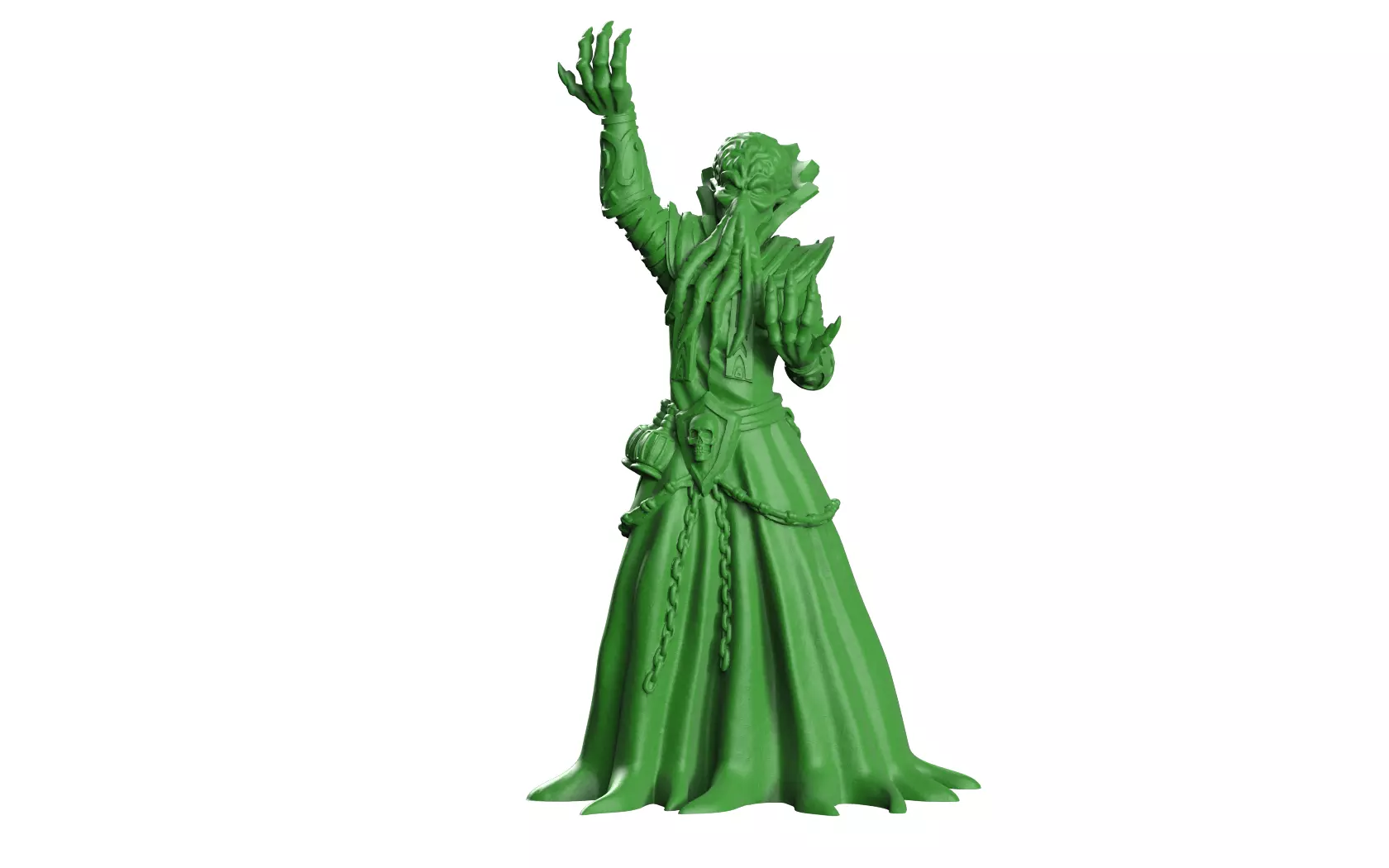 Chaos wizard 3D print model_0