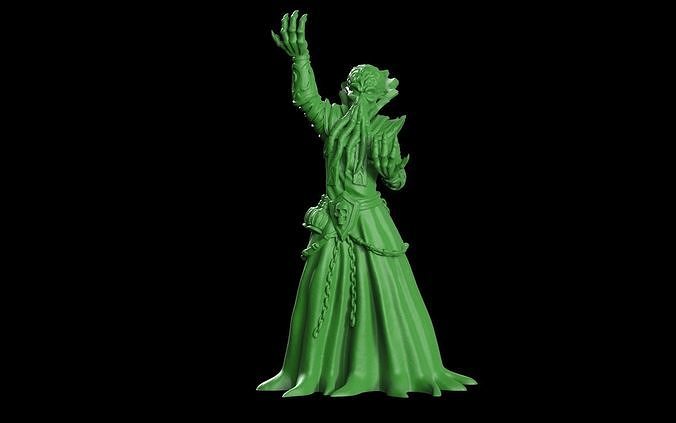 Chaos wizard 3D print model