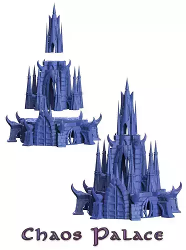 chaos palace 3D print model