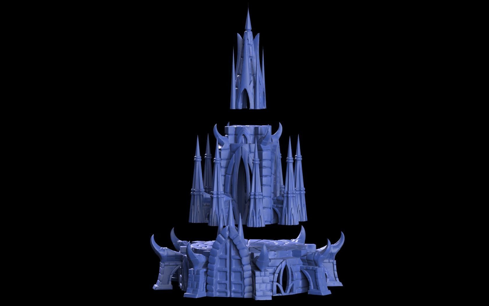 chaos palace 3D print model_2
