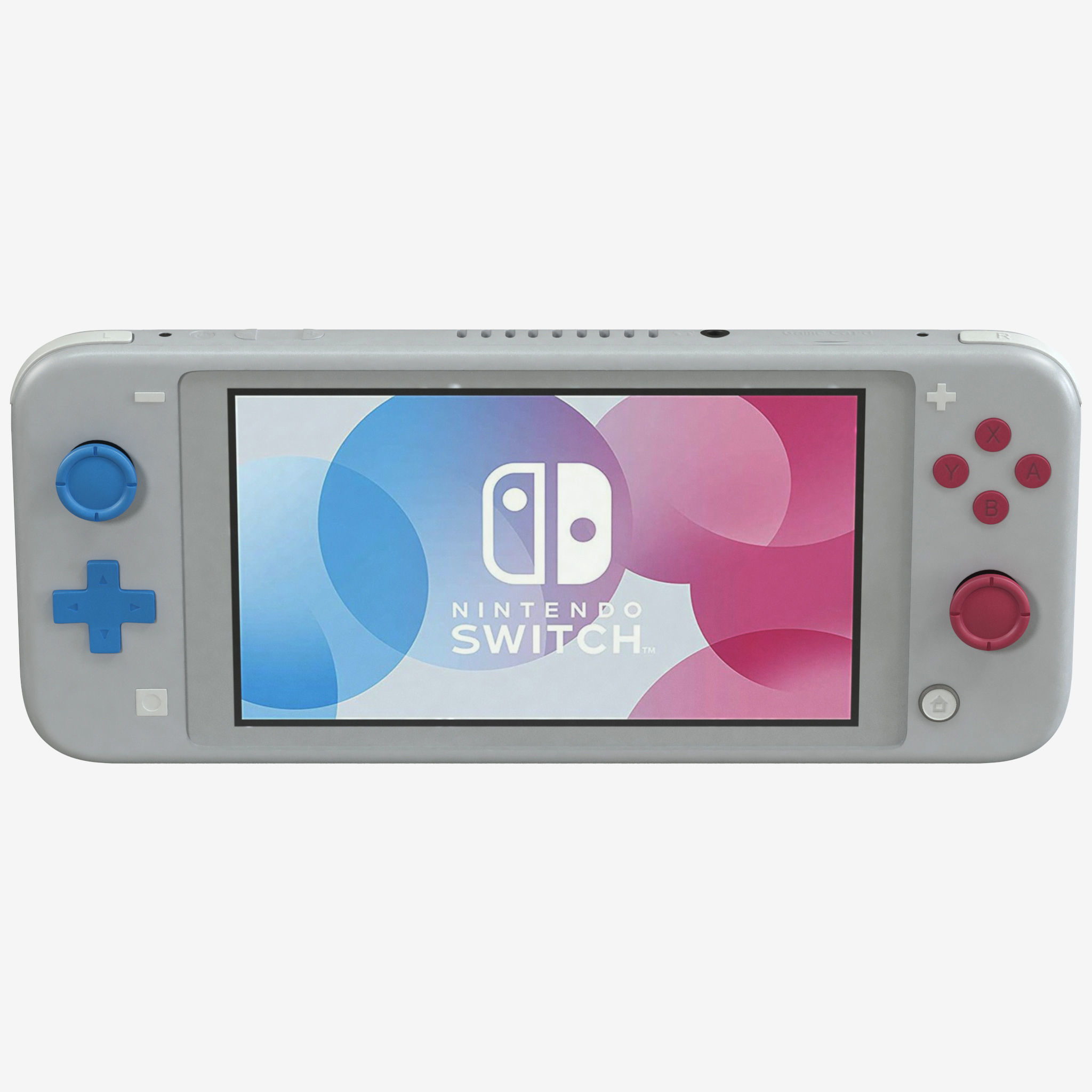 Nintendo Switch Lite Zacian and Zamazenta Edition 3D model_3