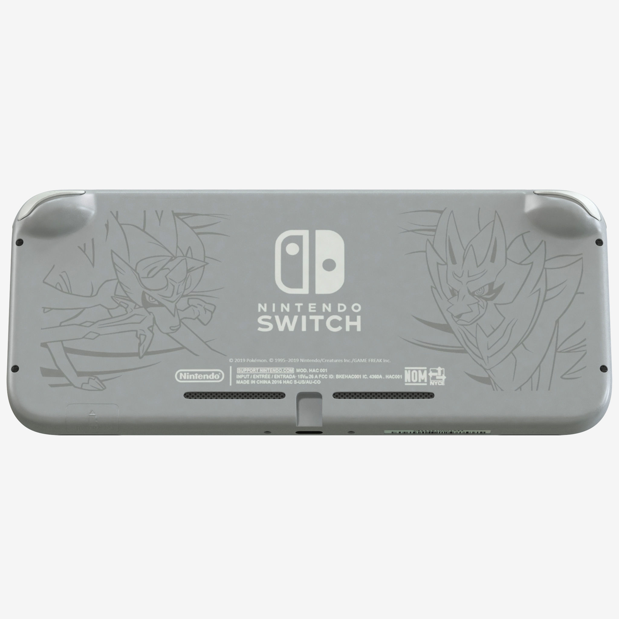 Nintendo Switch Lite Zacian and Zamazenta Edition 3D model_2