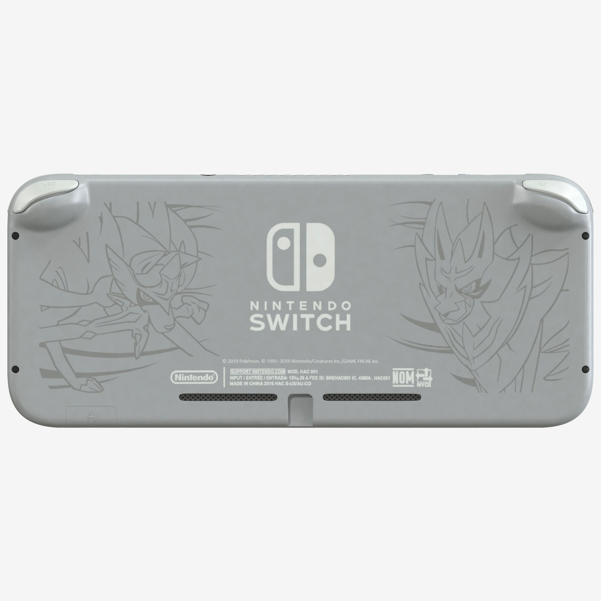Nintendo Switch Lite Zacian and Zamazenta Edition 3D model_7