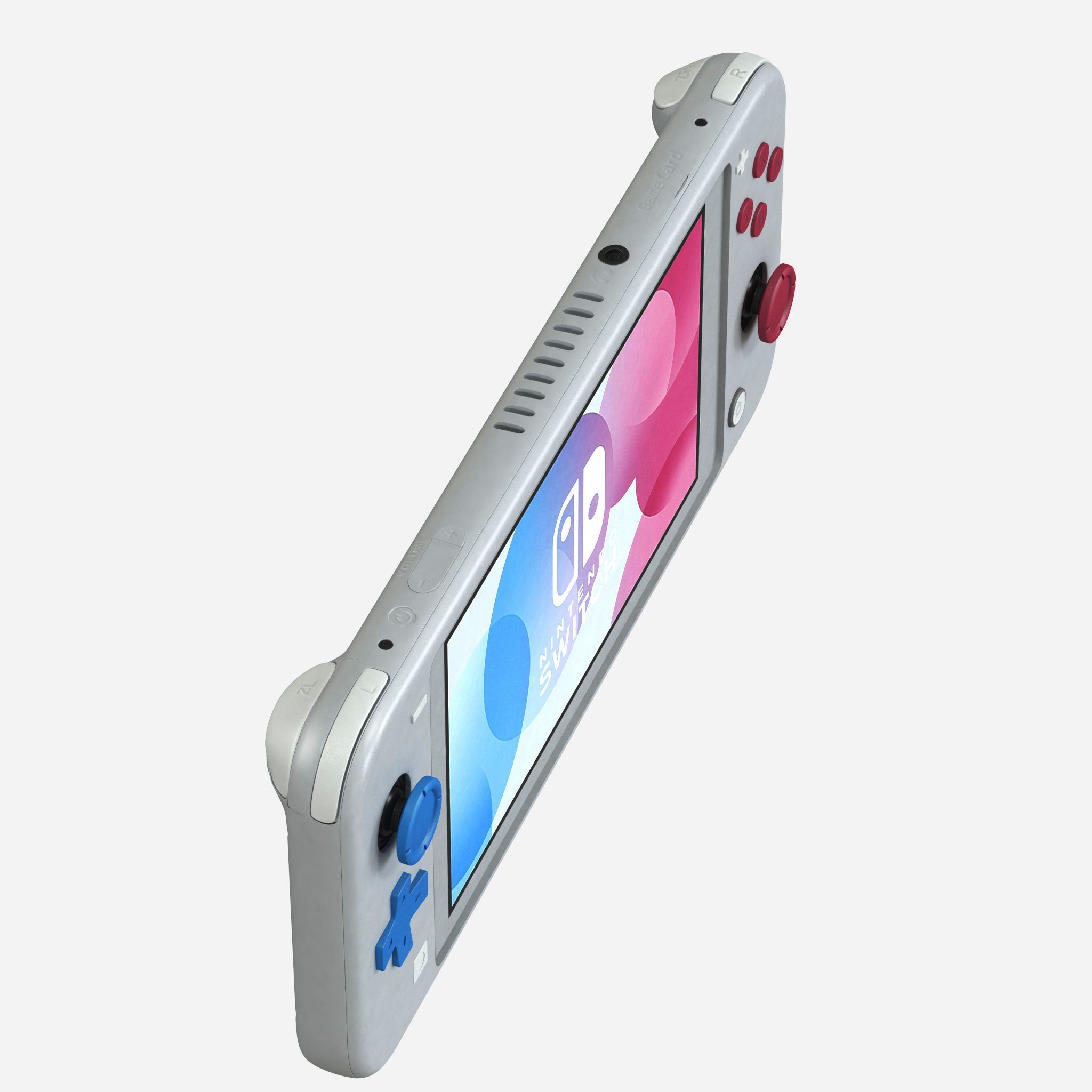 Nintendo Switch Lite Zacian and Zamazenta Edition 3D model_21
