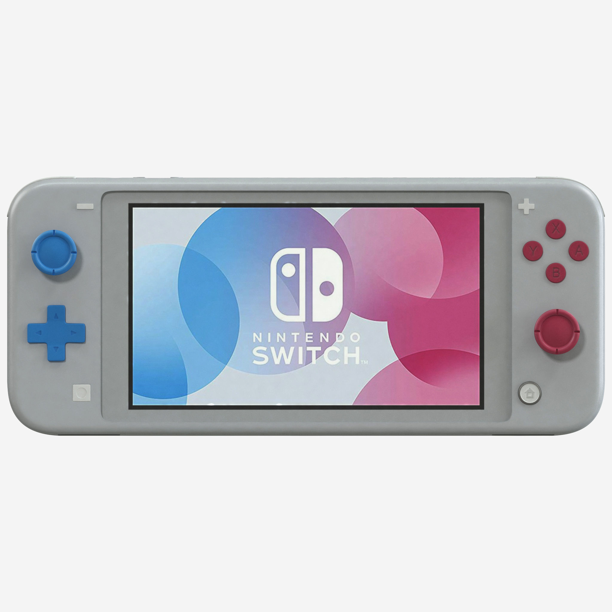 Nintendo Switch Lite Zacian and Zamazenta Edition 3D model_6