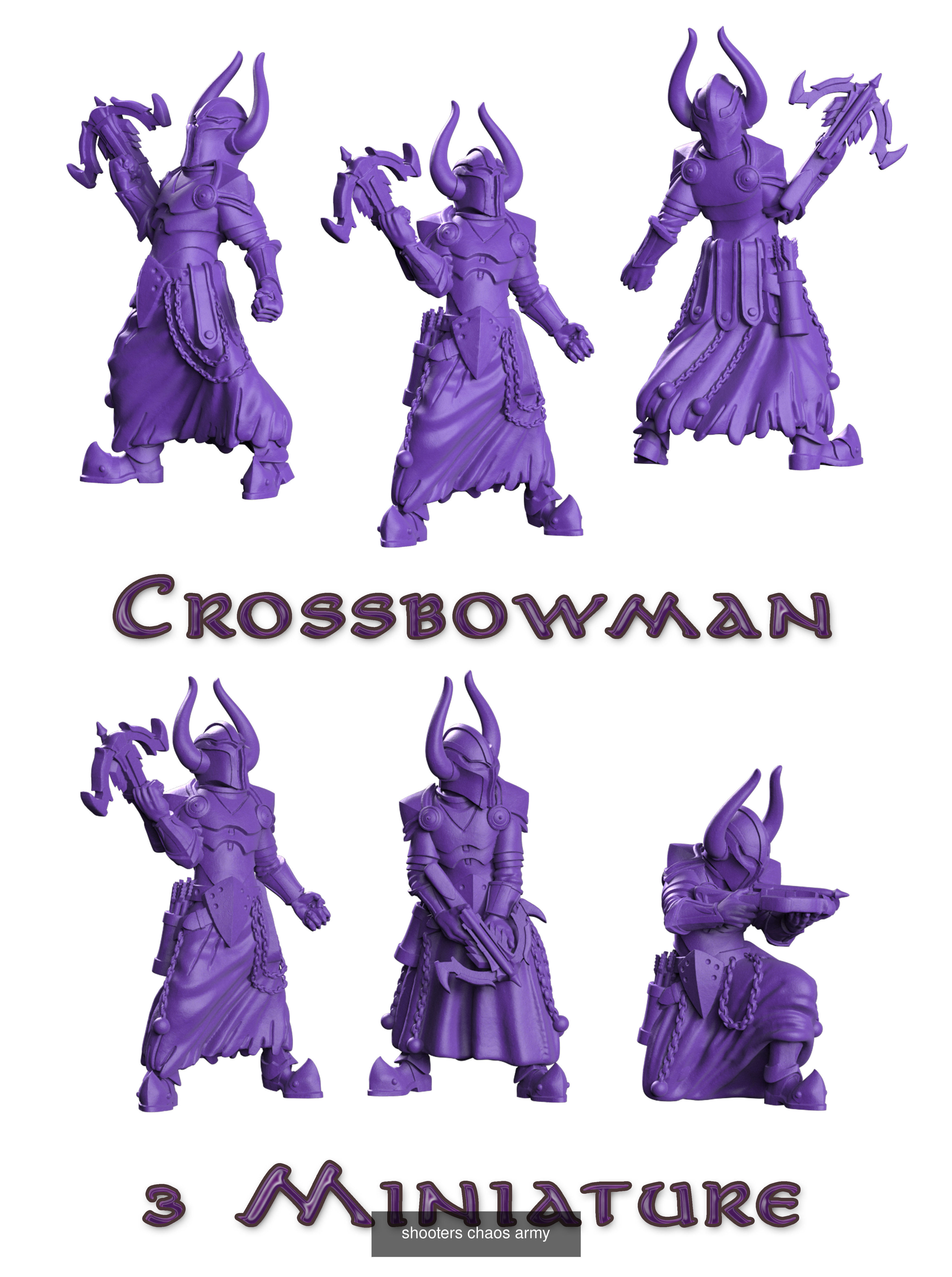 Chaos miniature bundle 3D Model Collection_4