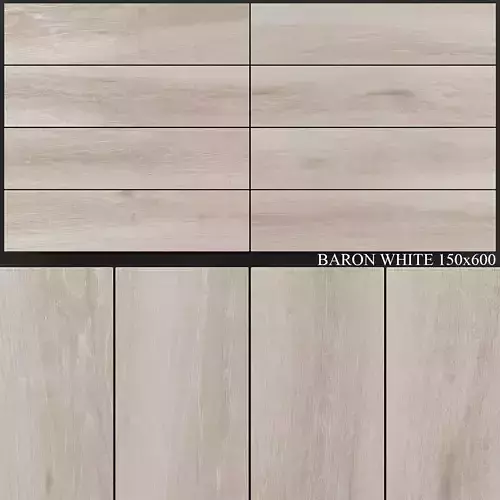 Yurtbay Seramik Baron White 150x600